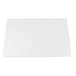 Musiclily 3Ply 11×17 inch Uncut ABS Guitar Body Blank Scratch Plate Pickguard Sheet DIY Guitar Bass Material, White