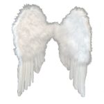 White Angel Heaven Fairy Godmother Feather Wings