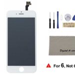 iphone 6 Screen Replacement For Lcd Touch Screen Digitizer Frame Assembly Set iphone 6 4.7 (White)