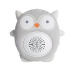 SoundBub by WavHello, White Noise Machine and Bluetooth Speaker | Portable and Rechargeable Baby Sleep Sound Soother – Ollie the Owl, Grey