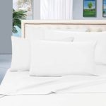 Best Seller Luxurious Pillowcases on Amazon! Elegant Comfort 1500 Thread Count Wrinkle,Fade and Stain Resistant 2-Piece Pillowcases- HypoAllergenic, Standard Size – White