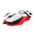 Mad Catz R.A.T. 1 Mouse for PC and Mobile Devices – White (MCB437260001/06/1)