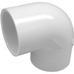 Genova Products 30710CP 1-Inch 90 Degree PVC Pipe Elbow – 10 Pack