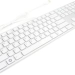 I-Rocks White Aluminum X-Slim Keyboard for PC (KR-6402-WH)