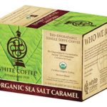 White Coffee Organic Single Serve Coffee, Sea Salt Caramel, 10 Count