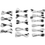 Corsair CP-8920050 Standard Power Cable Kit, White