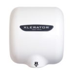 Xlerator Automatic Surface Mounted Hand Dryer Nozzle: 0.8, Voltage: 220 / 240V, 6.5 Amp, Cover Color: White Thermoset (BMC)