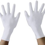 Seeksmile Adult Lycra Spandex Gloves Many Colors Available (Free Size, white)