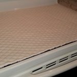 Quilted Cover & Protector for Glass/Ceramic Stove Top (White)