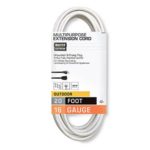 Master Electrician 02352ME01 20-Feet Outdoor Extension Cord, White