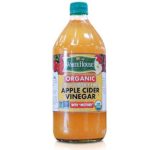 White House Raw Organic Apple Cider Vinegar – Unfiltered with the Mother – 32oz