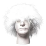 Sports Novelties Wig, White