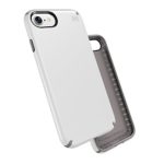 Speck Products 79986-5728 Presidio Cell Phone Case for iPhone 7, White/Ash Grey