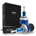 9005 LED Headlight Bulb Conversion Kit – Unique 4-side Patch LED Headlamp 9005/HB3,Upgraded CSP LED Chips,8000 Lumens Extremely Bright,6000K Pure White,50000-Hour Heavy Duty by oEdRo,2-Year Warranty