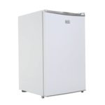 BLACK+DECKER BCRK43W Compact Refrigerator Energy Star Single Door Mini Fridge with Freezer, 4.3 Cubic Ft., White