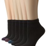 Hanes Women’s 6 Pack Comfort Blend Ankle Sock