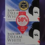 Kojie San Dream White Kojic Lightening Anti Aging Soap (2x135g Bars)