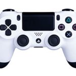 DualShock 4 Wireless Controller for PlayStation 4 – Soft Touch White PS4 – Added Grip for Long Gaming Sessions – Multiple Colors Available