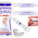 Ultimate Teeth Whitening Kit – Two Whitening Pens, 5-Minute Natural White System, Duplex Mouth Tray