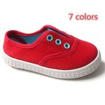 Save Beautiful Candy Colors Kids Toddler Canvas Sneaker Boys Girls Casual Slip-on Shoes