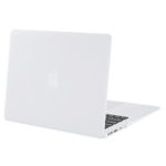 Mosiso Plastic Hard Case Cover for MacBook Air 13 Inch (Models: A1369 and A1466), White