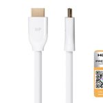 Monoprice Certified Premium High Speed HDMI Cable, HDR, 3ft – White