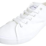 Fear0 Unisex True To Size All White Casual Canvas Sneakers Shoes For Mens/Womens
