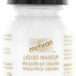 Mehron Makeup Liquid Face & Body Paint, WHITE – 1oz