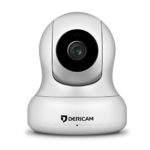Dericam 1080P HD WiFi Pan/Tilt IP Camera (2.0 Megapixel) Indoor Wireless Security Camera (White), Plug & Play, 4x Digital Zoom, Two-Way Talk & Nightvision