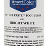 Food Coloring AmeriColor – Bright White Soft Gel Paste, 20 Ounce