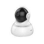 YI Dome Camera, 1080p HD Indoor Pan/Tilt/Zoom Wireless IP Security Surveillance System with Night Vision, Motion Tracking – Cloud Service Available (White)