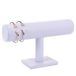ChezMax T-Bar Bracelet Necklace Jewelry Display Stand for Home Organization
