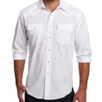 Wrangler Men’s Big & Tall Sport Western Snap Long Sleeve Shirt