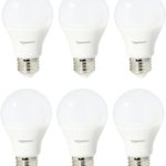 AmazonBasics 75 Watt Equivalent, Soft White, Non-Dimmable, A19 LED Light Bulb | 6-Pack