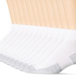 Fruit of the Loom Men’s 12 Pair Half Cushion Ankle Sock