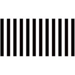Pacon PAC57625 Fadeless Design Roll, 48″ x 50′, Classic Stripes Black/White