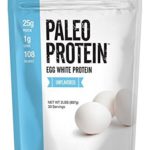 Paleo Thin® Protein Egg White Powder (2 LBS Total)(Soy Free)(30 Servings Total) (GMO Free) (Unflavored)