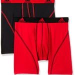 adidas Men’s Sport Performance Climalite Boxer Brief Underwear (2 or 4 Pack)