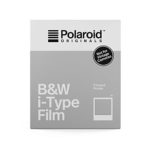 Polaroid Originals Instant Film Black & White Film for I-TYPE, White (4669)