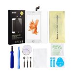 iPhone 7 Plus Screen Replacement White LCD Display 3D Touch Screen Digitizer Frame Assembly Full Set with Repair Tools for iPhone 7 Plus (5.5 inches) (White)