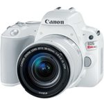 Canon EOS Rebel SL2 DSLR Camera with EF-S 18-55mm STM Lens – WiFi Enabled, White