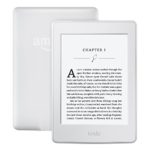 Kindle Paperwhite E-reader – White, 6″ High-Resolution Display (300 ppi) with Built-in Light, Wi-Fi – Includes Special Offers