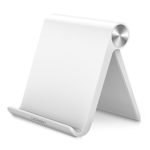 UGREEN Tablet Stand Holder for iPad, Samsung Galaxy Tab, Nintendo Switch, Apple iPad Pro 10.5, iPad Mini, iPad Air, iPhone 7 6 Plus X 6S 8 5S, LG Android Tablets and E-readers, Adjustable (White)