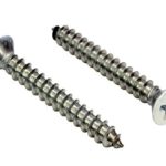 #8 X 1-1/4” Painted White Coated Stainless Flat Head Phillips Wood Screw, (25 pc) 18-8 (304) Stainless Steel Screw By Bolt Dropper