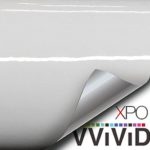 White Gloss Car Wrap Vinyl Roll with Air Release Adhesive 3mil-VViViD8 (60″ x 6ft)