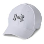 Under Armour Boys’ Blitzing 3.0 Cap, White (100)/Steel, Youth X-Small/Small