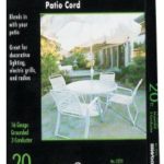 Yard Master 992222 Outdoor Extension Cord, SJTW Rated Weatherproof (20-Foot, White)