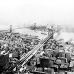 1916 Brooklyn and Manhattan Bridges New York City Historical Photograph- Reprint 8×10