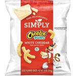 Simply Cheetos Puffs White Cheddar Cheese Flavored Snacks, 36 Count