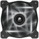 Corsair Air Series AF120 LED Quiet Edition High Airflow Fan Single Pack – White